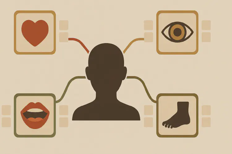 Chengyu about body parts