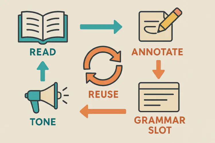 Contextual learning through reading