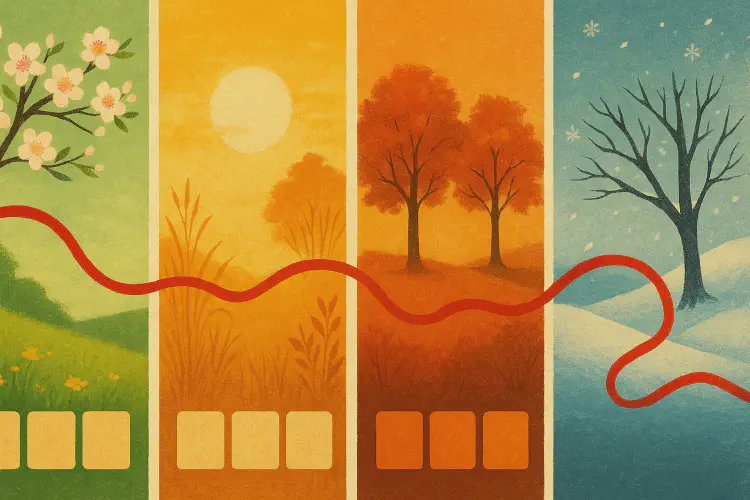 Chengyu about nature and seasons