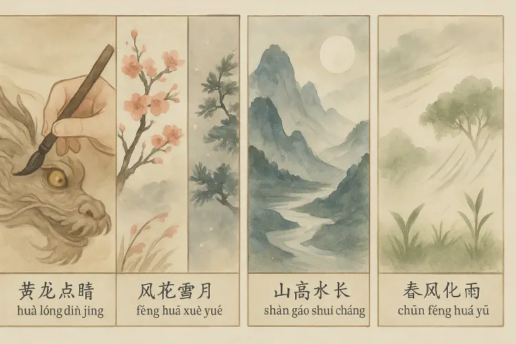Using chengyu in poetry
