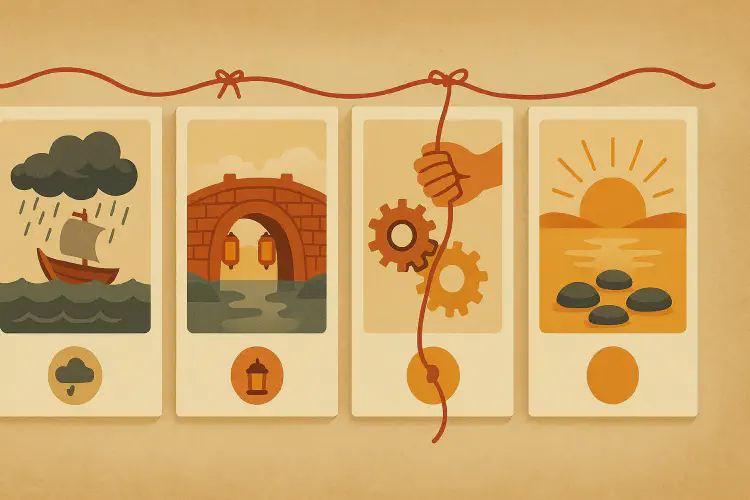 Chengyu used in simple narratives