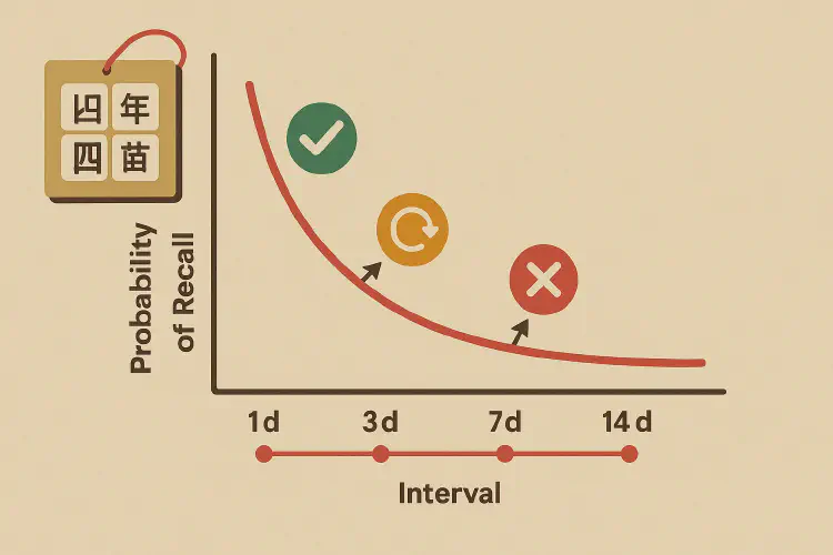 Flashcards and spaced repetition